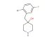 4-(2-bromo-5-fluorobenzyl)piperidin-4-ol