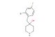 4-(2-bromo-4-fluorobenzyl)piperidin-4-ol