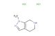 1-methyl-4,5,6,7-tetrahydro-1H-pyrazolo[3,4-c]pyridine dihydrochloride