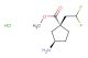 methyl (1R,3R)-3-amino-1-(2,2-difluoroethyl)cyclopentane-1-carboxylate hydrochloride