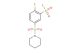 2-fluoro-5-(piperidin-1-ylsulfonyl)benzene-1-sulfonyl fluoride