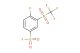 4-fluoro-3-((trifluoromethyl)sulfonyl)benzene-1-sulfonyl fluoride