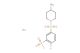 5-((4-aminopiperidin-1-yl)sulfonyl)-2-fluorobenzene-1-sulfonyl fluoride hydrochloride