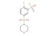 2-fluoro-5-(morpholinosulfonyl)benzene-1-sulfonyl fluoride