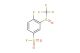 4-fluoro-3-((trifluoromethyl)sulfinyl)benzene-1-sulfonyl fluoride