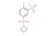 5-(azetidin-1-ylsulfonyl)-2-fluorobenzene-1-sulfonyl fluoride