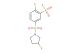 2-fluoro-5-((3-fluoropyrrolidin-1-yl)sulfonyl)benzene-1-sulfonyl fluoride