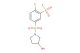 2-fluoro-5-((3-hydroxypyrrolidin-1-yl)sulfonyl)benzene-1-sulfonyl fluoride