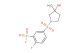 2-fluoro-5-((3-hydroxy-3-methylpyrrolidin-1-yl)sulfonyl)benzene-1-sulfonyl fluoride