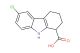 6-chloro-2,3,4,9-tetrahydro-1H-carbazole-1-carboxylic acid