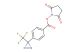 2,5-dioxopyrrolidin-1-yl 4-(3-(trifluoromethyl)-3H-diazirin-3-yl)benzoate