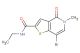 7-bromo-N-ethyl-5-methyl-4-oxo-4,5-dihydrothieno[3,2-c]pyridine-2-carboxamide