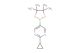 2-cyclopropyl-5-(4,4,5,5-tetramethyl-1,3,2-dioxaborolan-2-yl)pyrimidine