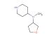 N-methyl-N-(tetrahydrofuran-3-yl)piperidin-4-amine