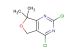 2,4-dichloro-7,7-dimethyl-5,7-dihydrofuro[3,4-d]pyrimidine