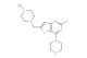 4-(2-chloro-6-((4-methylpiperazin-1-yl)methyl)thieno[3,2-d]pyrimidin-4-yl)morpholine