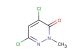 4,6-dichloro-2-methylpyridazin-3(2H)-one