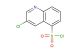 3-chloroquinoline-5-sulfonyl chloride