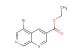 ethyl 5-bromo-1,7-naphthyridine-3-carboxylate