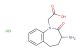 2-(3-amino-2-oxo-2,3,4,5-tetrahydrobenzo[b]azepin-1-yl)acetic acid hydrochloride