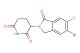 3-(5-bromo-6-fluoro-1-oxoisoindolin-2-yl)piperidine-2,6-dione