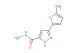 3-(5-methylfuran-2-yl)-1H-pyrazole-5-carbohydrazide