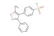 4-(5-methyl-3-phenylisoxazol-4-yl)benzenesulfonyl chloride