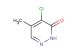 4-chloro-5-methyl-2,3-dihydropyridazin-3-one