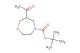 tert-Butyl 6-acetyl-1,4-oxazepane-4-carboxylate