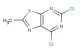 5,7-dichloro-2-methylthiazolo[5,4-d]pyrimidine