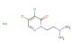 4,5-dichloro-2-(2-(dimethylamino)ethyl)pyridazin-3(2H)-one hydrochloride