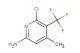 6-chloro-4-methyl-5-(trifluoromethyl)pyridin-2-amine