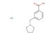 3-(pyrrolidin-1-ylmethyl)benzoic acid hydrochloride