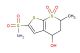 4-hydroxy-6-methyl-5,6-dihydro-4H-thieno[2,3-b]thiopyran-2-sulfonamide 7,7-dioxide