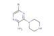 5-bromo-3-(piperazin-1-yl)pyrazin-2-amine