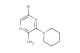 5-bromo-3-(piperidin-1-yl)pyrazin-2-amine