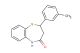 2-(m-tolyl)-2,3-dihydrobenzo[b][1,4]thiazepin-4(5H)-one