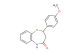 2-(4-methoxyphenyl)-2,3-dihydrobenzo[b][1,4]thiazepin-4(5H)-one