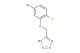 5-[(5-bromo-2-fluorophenoxy)methyl]-1H-1,2,3,4-tetrazole