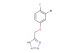 5-((3-bromo-4-fluorophenoxy)methyl)-1H-tetrazole