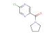 2-chloro-5-(pyrrolidine-1-carbonyl)pyrazine