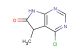 4-chloro-5-methyl-5,7-dihydro-6H-pyrrolo[2,3-d]pyrimidin-6-one