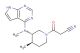 3-((3S,4R)-4-methyl-3-(methyl(7H-pyrrolo[2,3-d]pyrimidin-4-yl)amino)piperidin-1-yl)-3-oxopropanenitrile