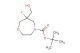 tert-butyl 6-fluoro-6-(hydroxymethyl)-1,4-oxazepane-4-carboxylate