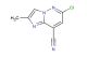 6-chloro-2-methylimidazo[1,2-b]pyridazine-8-carbonitrile