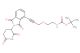 tert-butyl (2-((3-(2-(2,6-dioxopiperidin-3-yl)-1,3-dioxoisoindolin-4-yl)prop-2-yn-1-yl)oxy)ethyl)carbamate