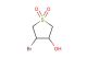 3-Bromo-4-hydroxytetrahydrothiophene 1,1-dioxide