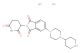 2-(2,6-dioxopiperidin-3-yl)-5-(4-(piperidin-4-yl)piperazin-1-yl)isoindoline-1,3-dione dihydrochloride