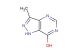 3-methyl-1H-pyrazolo[4,3-d]pyrimidin-7-ol