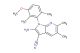 2-amino-1-(3-methoxy-2,6-dimethylphenyl)-5,6-dimethyl-1H-pyrrolo[2,3-b]pyridine-3-carbonitrile